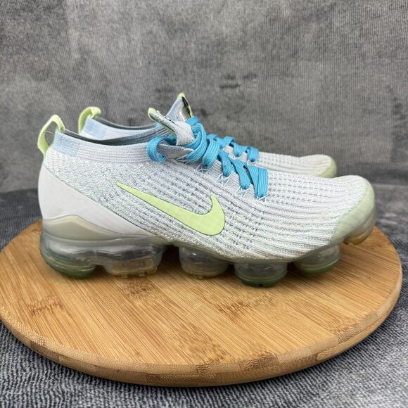Nike Air VaporMax Flyknit 2020 Shoe Women Size 8.5 Blue Green DC2051-001 Running - Picture 1 of 10